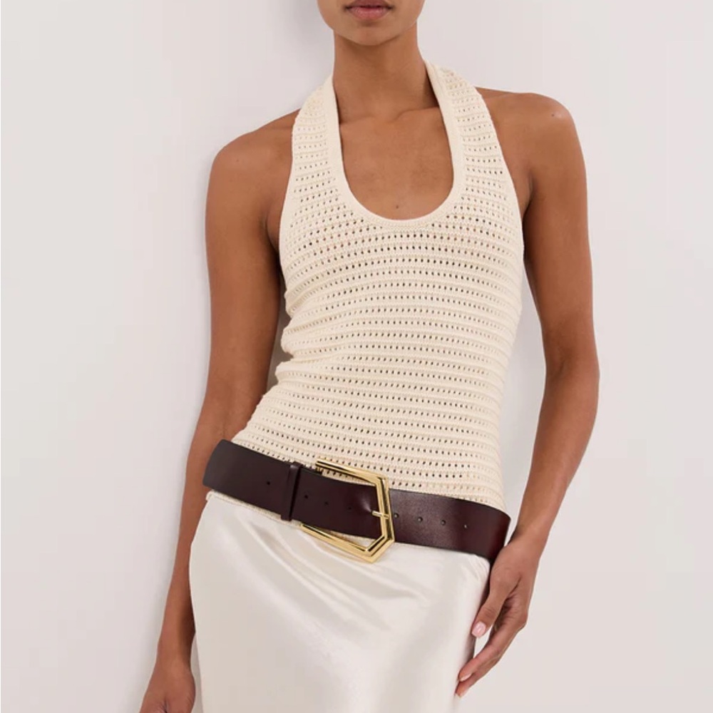 DISSH Knit Halter Top